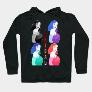 reprisal tv series Madison Davenport as Meredith fan works graphic design by ironpalette Hoodie